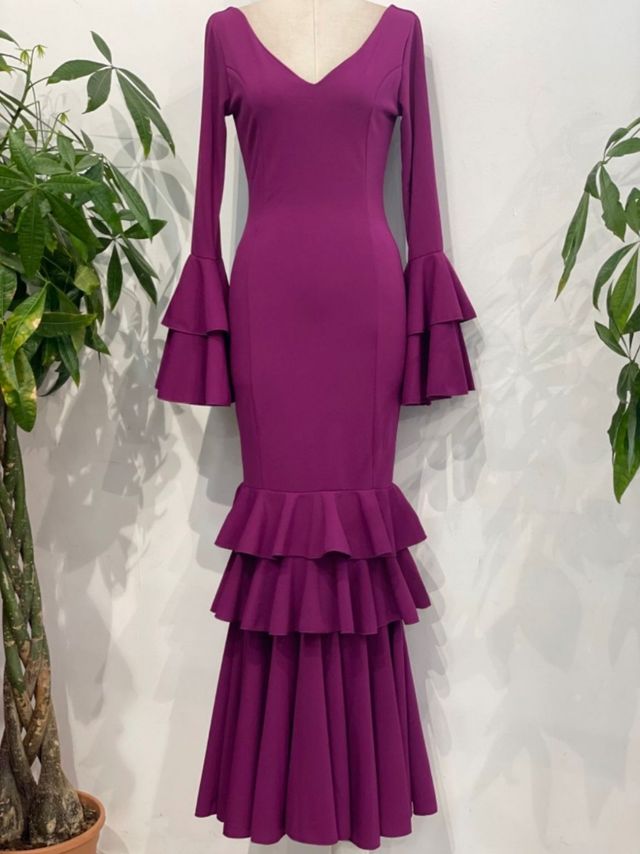 Traje flamenca ,precioso talla m