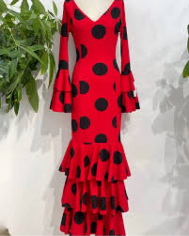 Traje flamenca ,precioso talla m