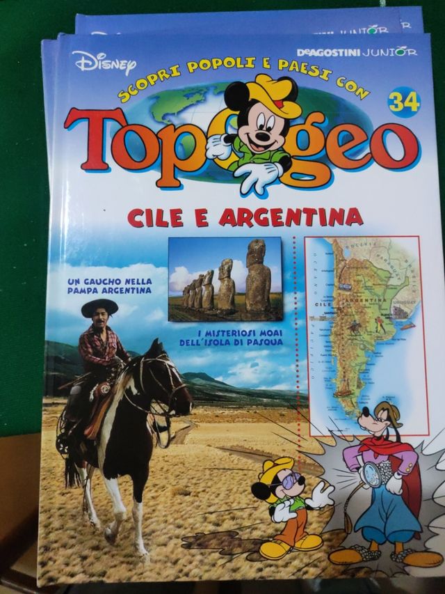 Topogeo Disney N' 6-34-44-45 DeAgostini