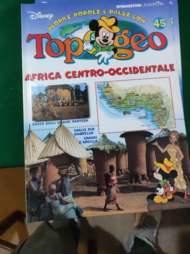 Topogeo Disney N' 6-34-44-45 DeAgostini