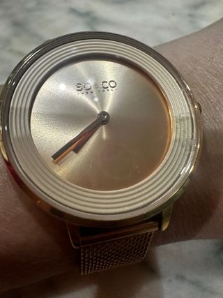 Reloj de Mujer Acero Dorado de SO  CO New York