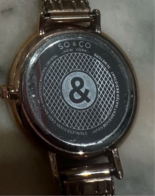 Reloj de Mujer Acero Dorado de SO  CO New York