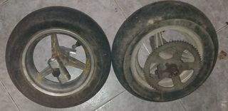 ruedas mini moto