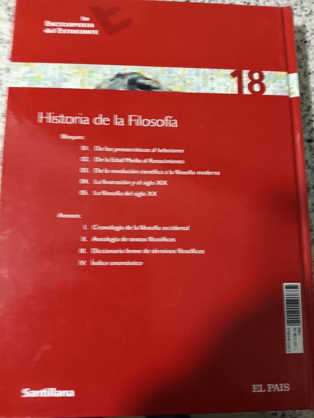 Dos tomos de enciclopedia del estudiante