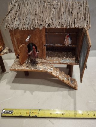 Gallinero para belén