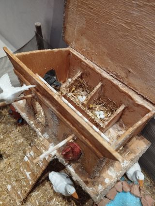 Gallinero para belén