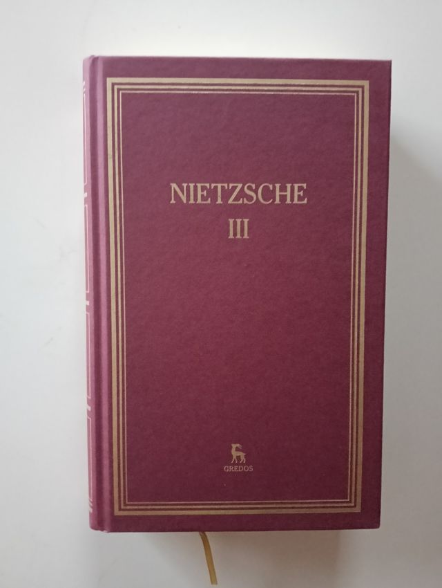 Nietzsche Gredos La genealogía de la mor