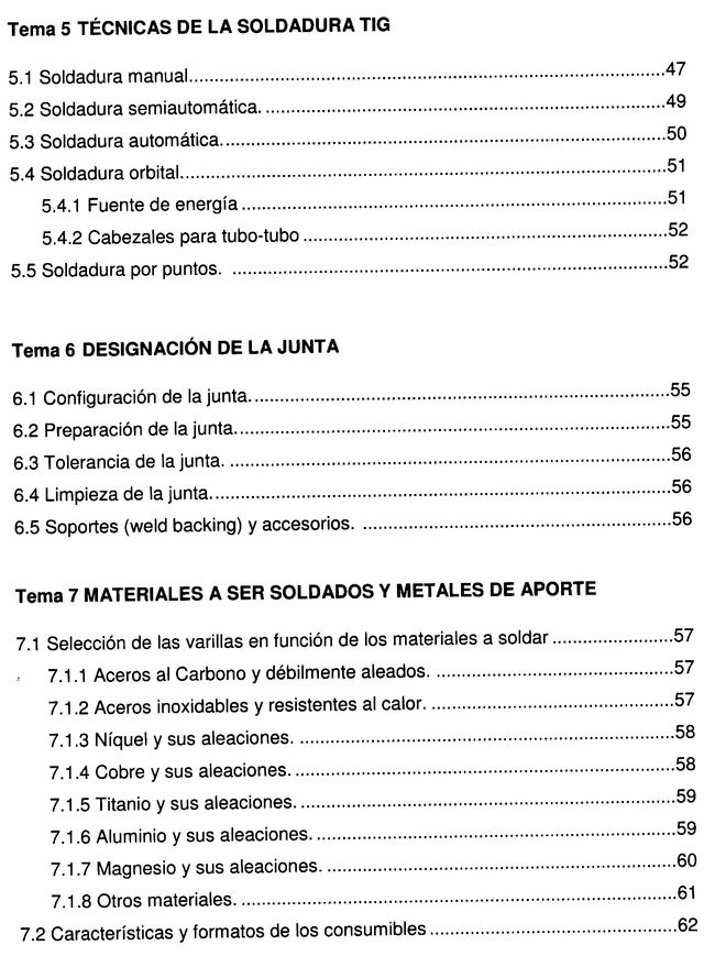 MANUAL DE SOLDADURA TIG. MECANICA. TALLER.