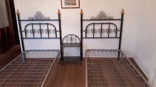 Dormitorio camas gemelas 90