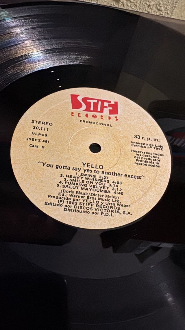 Promo Yello  You Gotta Say Yes To