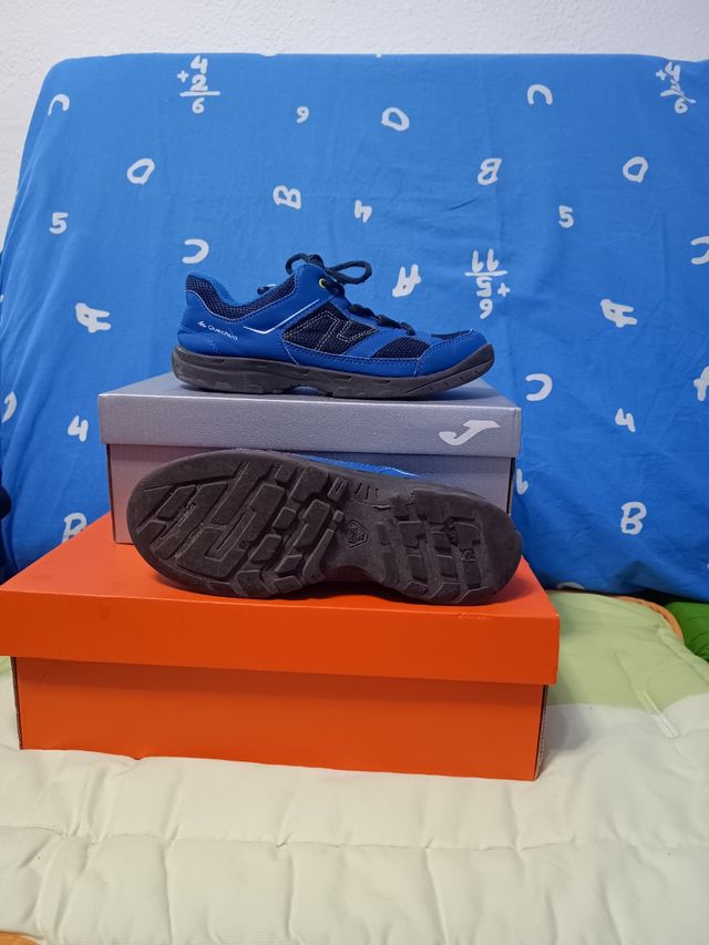 Zapatillas talla 37 Quechua azul eléctrico