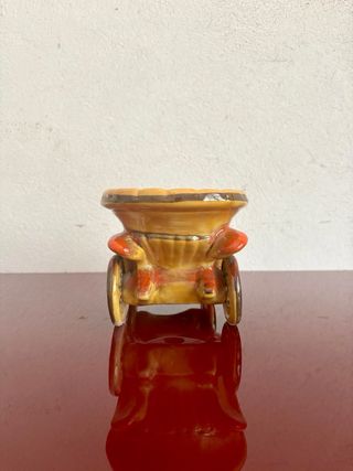 Macchinina d’epoca ceramica anni '50 vintage