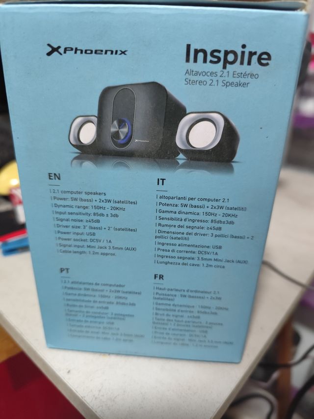 Altavoces XPhoenix Inspire