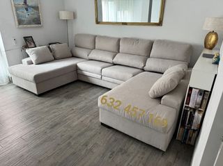 Sofas U deslizantes
