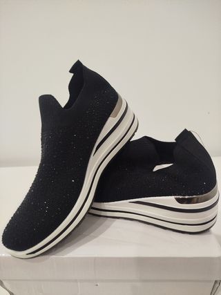 Zapatos con cuña