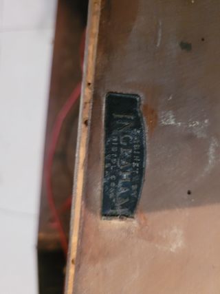 Radio antigua de lamparas