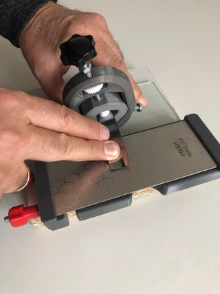 Kit para afilar gubias y formones.