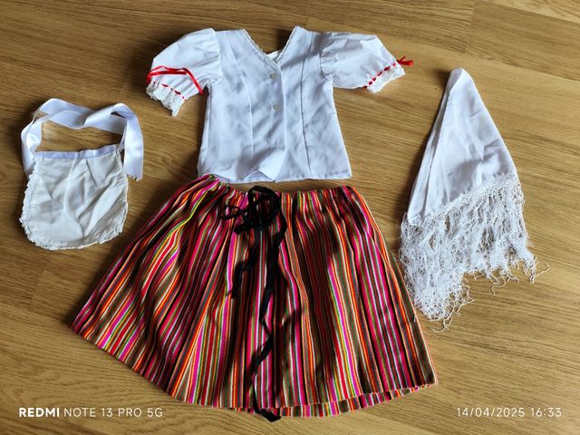 Traje huertana Bando Murcia niña 2 a 4 años