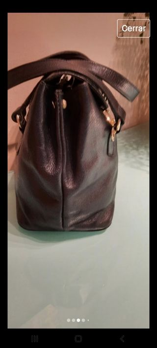 Bolso de auténtica piel