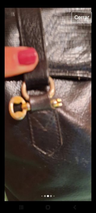 Bolso de auténtica piel