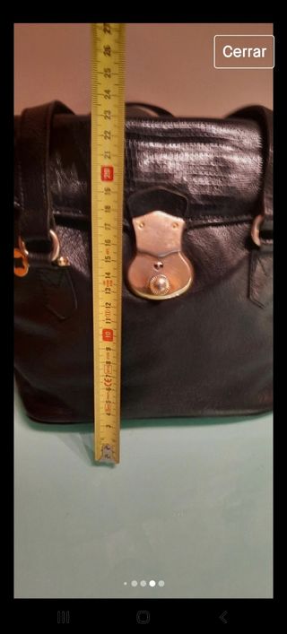 Bolso de auténtica piel