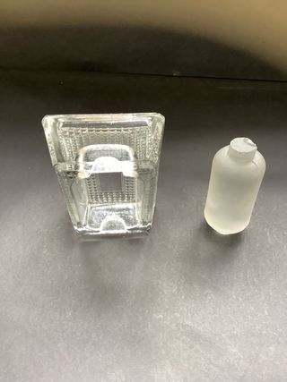Pegas sellos de cristal antiguo