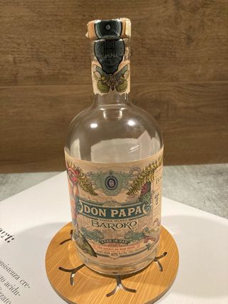 Bottiglia Don Papa Baroko vuota