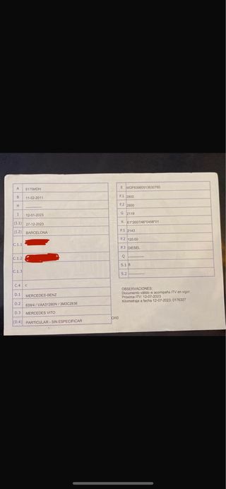 Mercedes-Benz Vito 2011