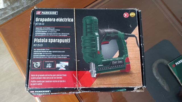 Grapadora Parkside Lidl PET25-C3