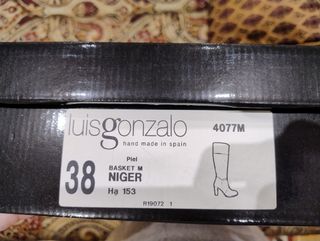 Botas altas Luis Gonzalo 38