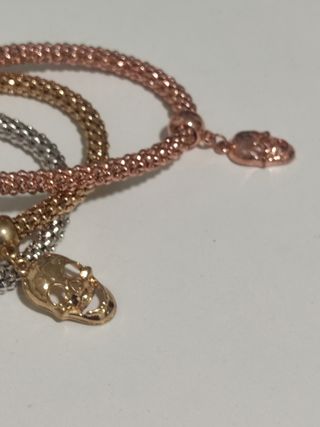 Lote pulseras calavera