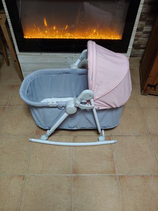 Cuna mecedora plegable kindercraft 5 en 1