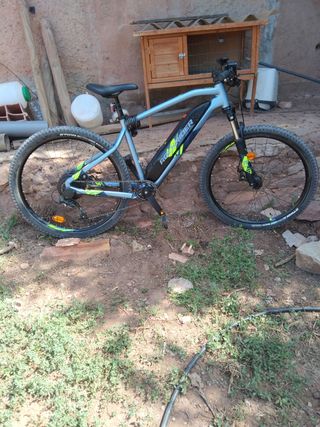 Bicicleta eléctrica MTB Rockrider E-ST 100