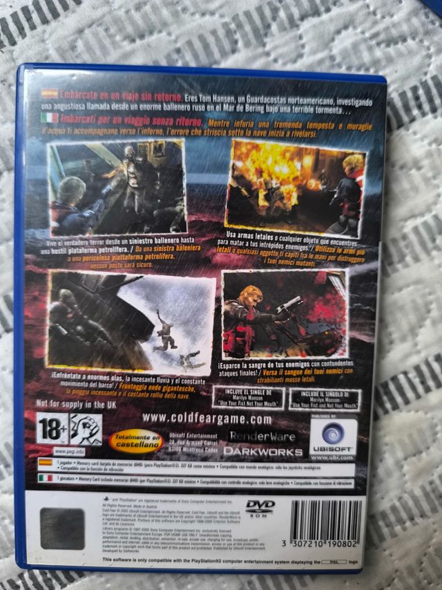 Cold Fear Ps2