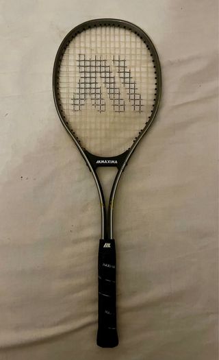 Racchetta Da Tennis Maxima Set 2 Racchette Anni '80 Vintage Con Custodie