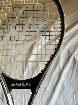 Racchetta Da Tennis Maxima Set 2 Racchette Anni '80 Vintage Con Custodie