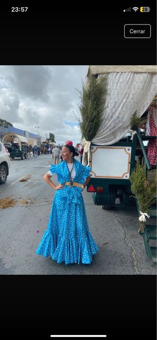 Traje flamenca