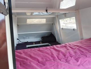 Techo elevado furgo camper BATCAMPERS. Techo eleva