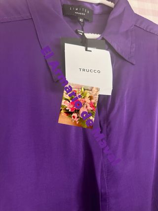 Camisa morada Trucco