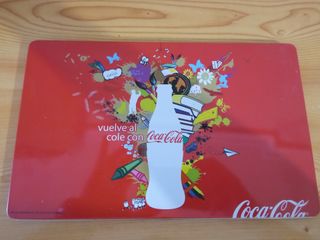 Lata o estuche de pinturas Cocacola 