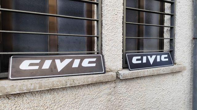 Placas honda civic 