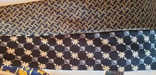 Corbatas seda natural. Hechas a mano.