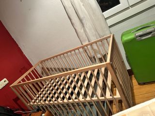 Cuna de bebe con colchon