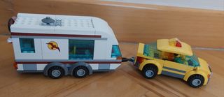 ÚLTIMO!!!LEGO CARAVANA CON COCHE 4435