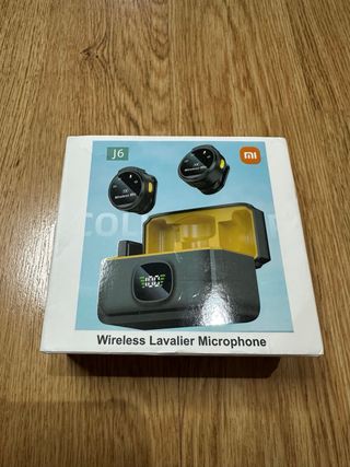 Xiaomi Mijiamicrófono Lavalier inalámbrico accesorio magnético cancelación de ruido grabación de Audio y vídeo para IOS y Android