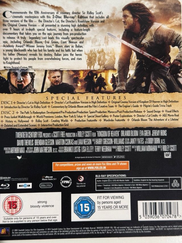 Kingdom of Heaven steelbook