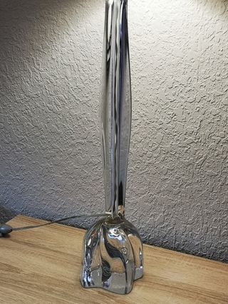 Lámpara mesa Art Déco de Jean Daum cristal 1960