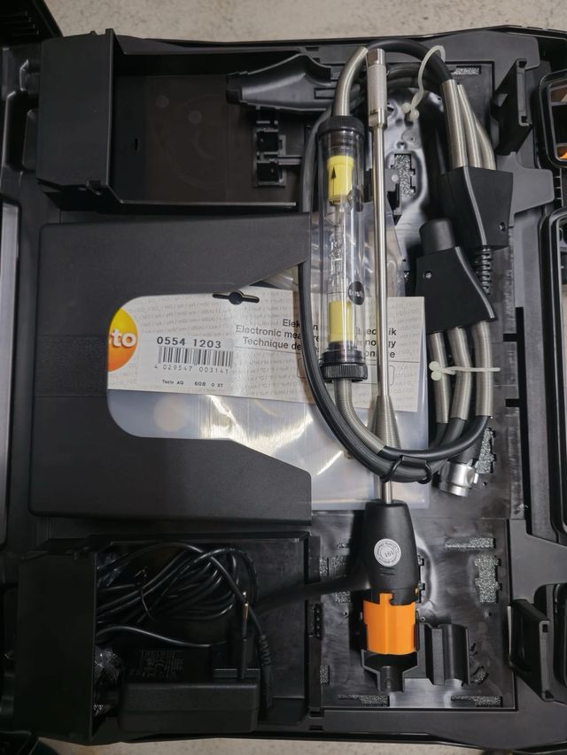 Set analizador de combustion 330-11