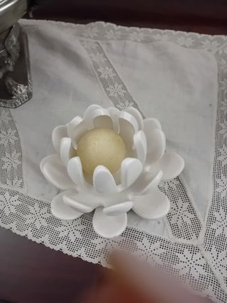 Portacandele in ceramica 