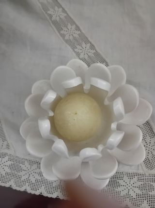 Portacandele in ceramica 